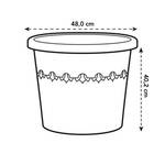 algarve cilindro 48cm tijmgroen